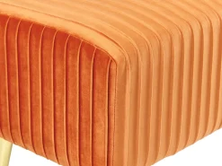 Panchina PATERSON Velluto Arancione