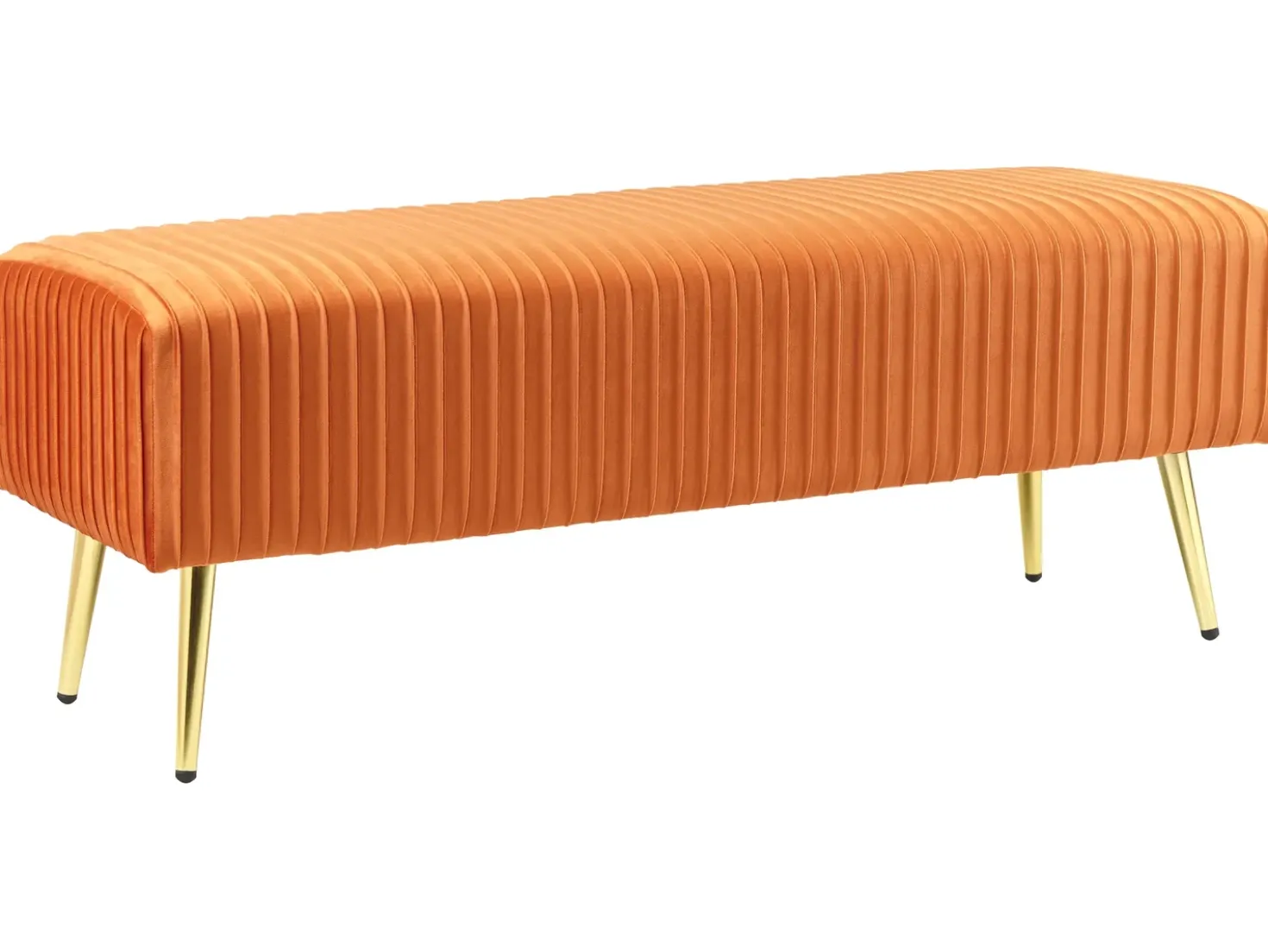 Panchina PATERSON Velluto Arancione