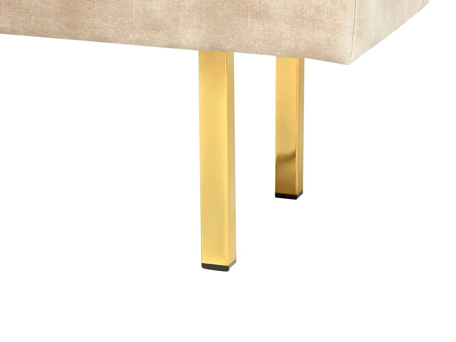 Panchina ROSEVILLE Velluto Beige