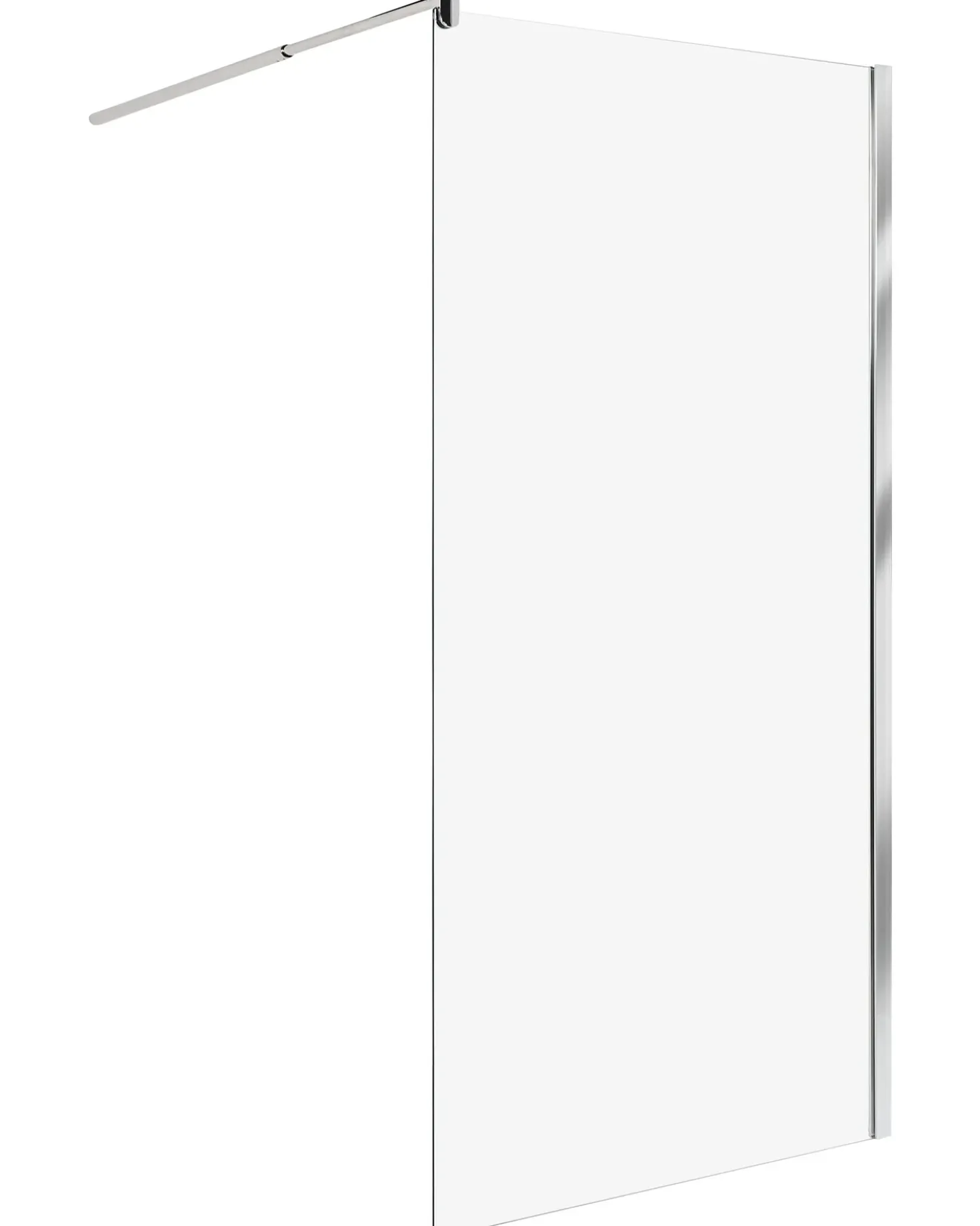Parete doccia AHAUS 100 x 190 cm Argento