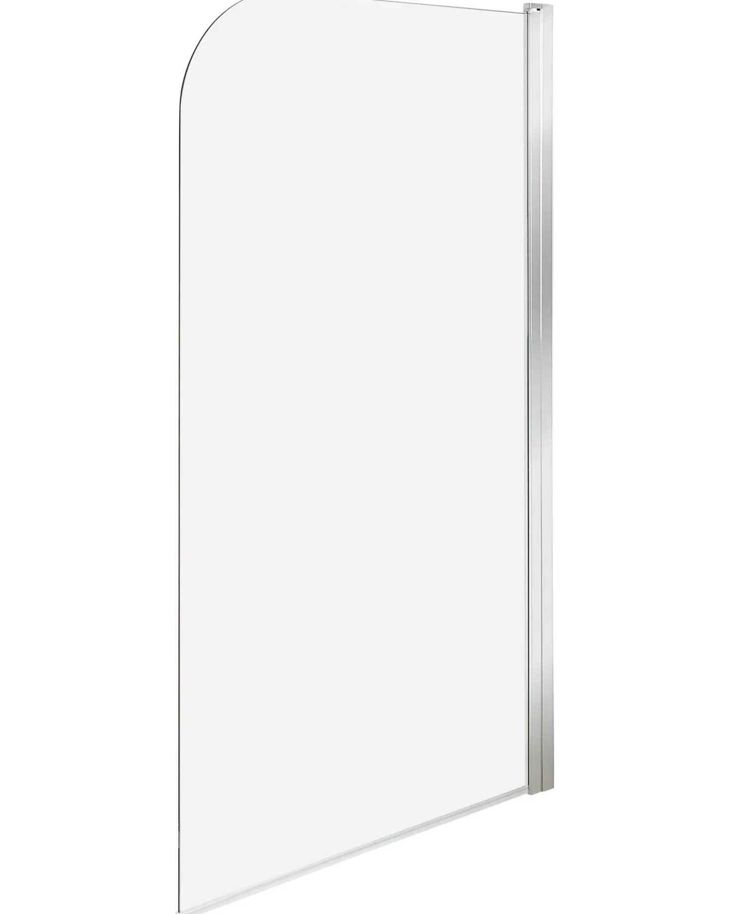 Parete doccia per vasca LAPAN 140 x 80 cm Argento