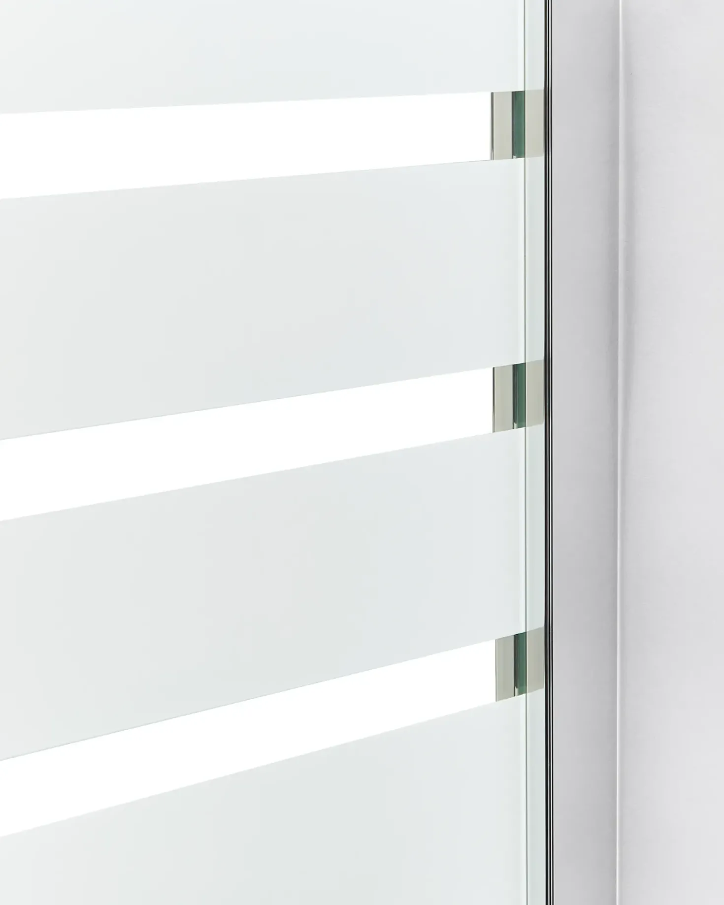 Parete doccia per vasca TUAPI 140 x 120 cm Argento