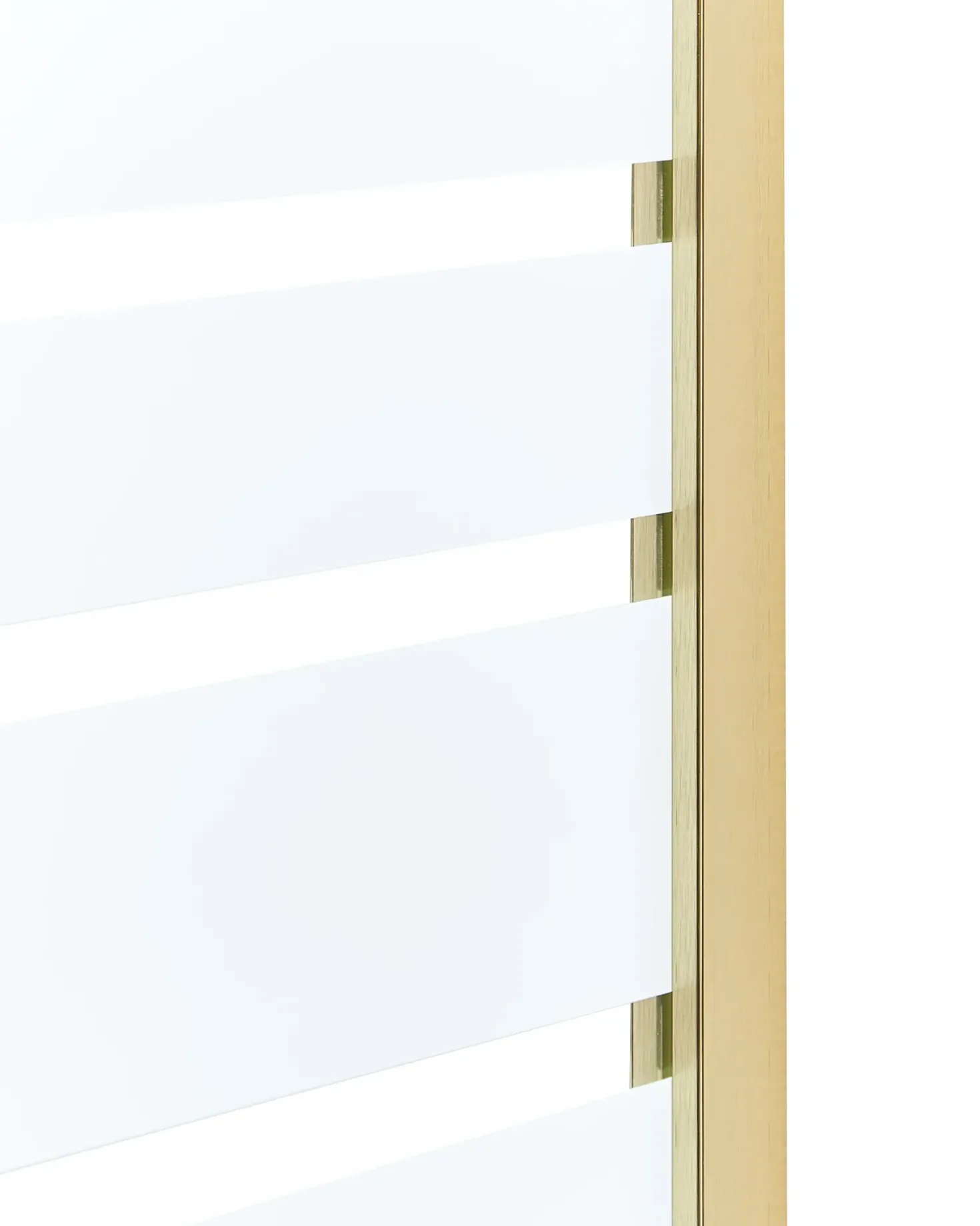 Parete doccia per vasca TUAPI 140 x 120 cm Oro