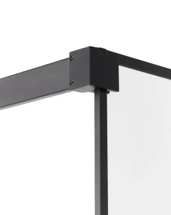 Parete doccia WASPAM 100 x 190 cm Nero