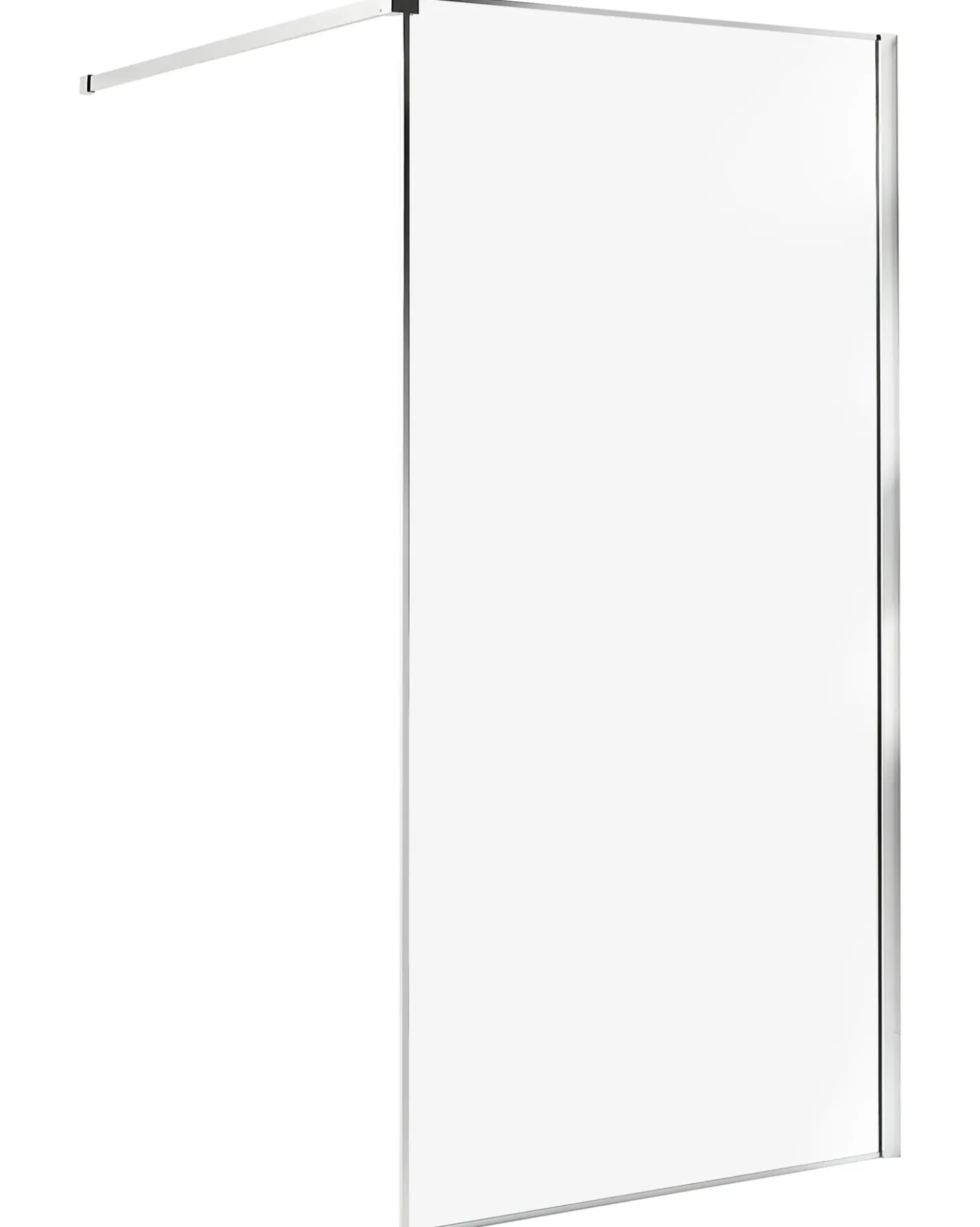 Parete doccia WASPAM 100 x 190 cm Argento