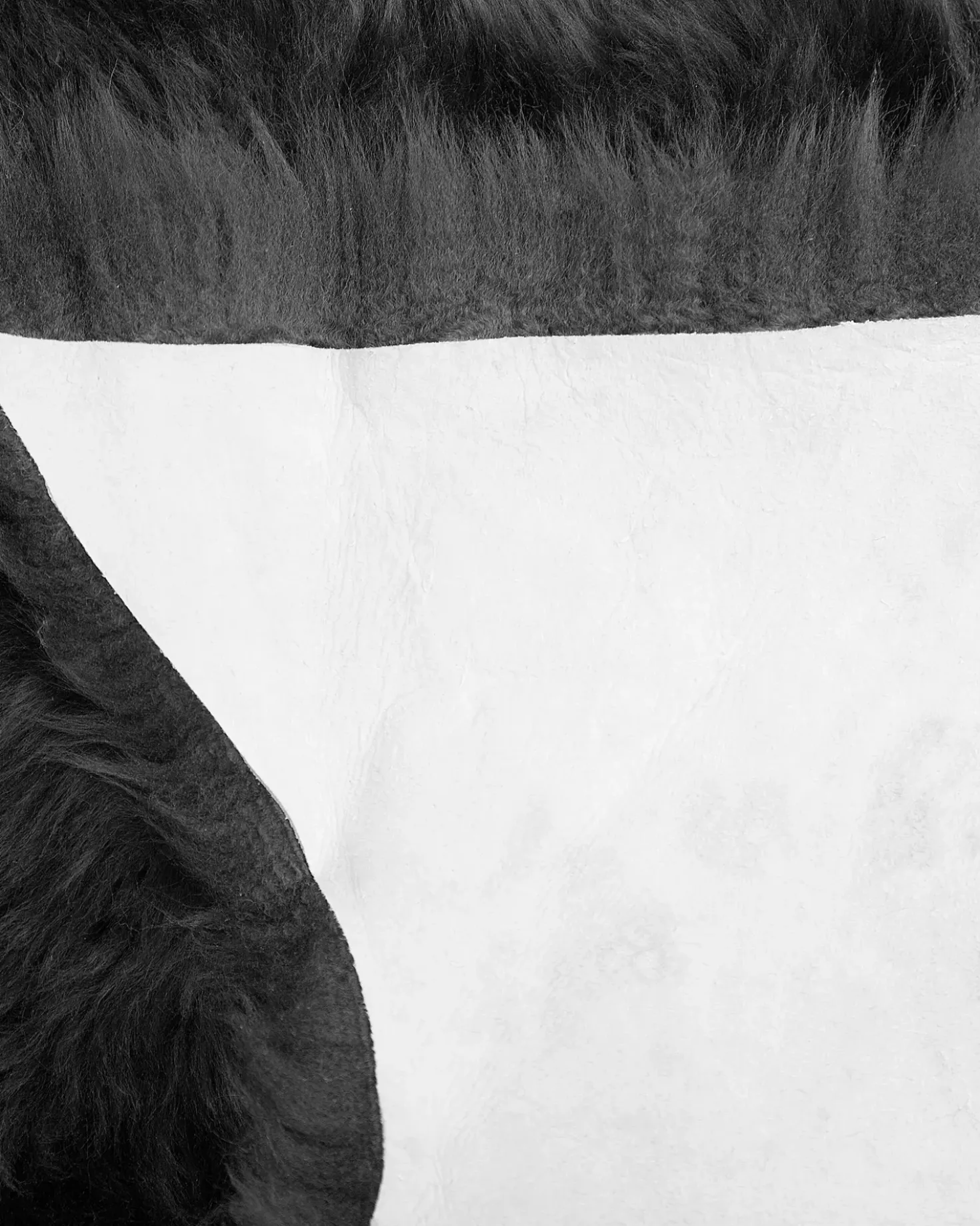Pelle di Pecora ULURU Nero 65 x 110 cm
