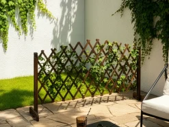 Pergola da giardino PAVAROLO Estensibile Marrone scuro