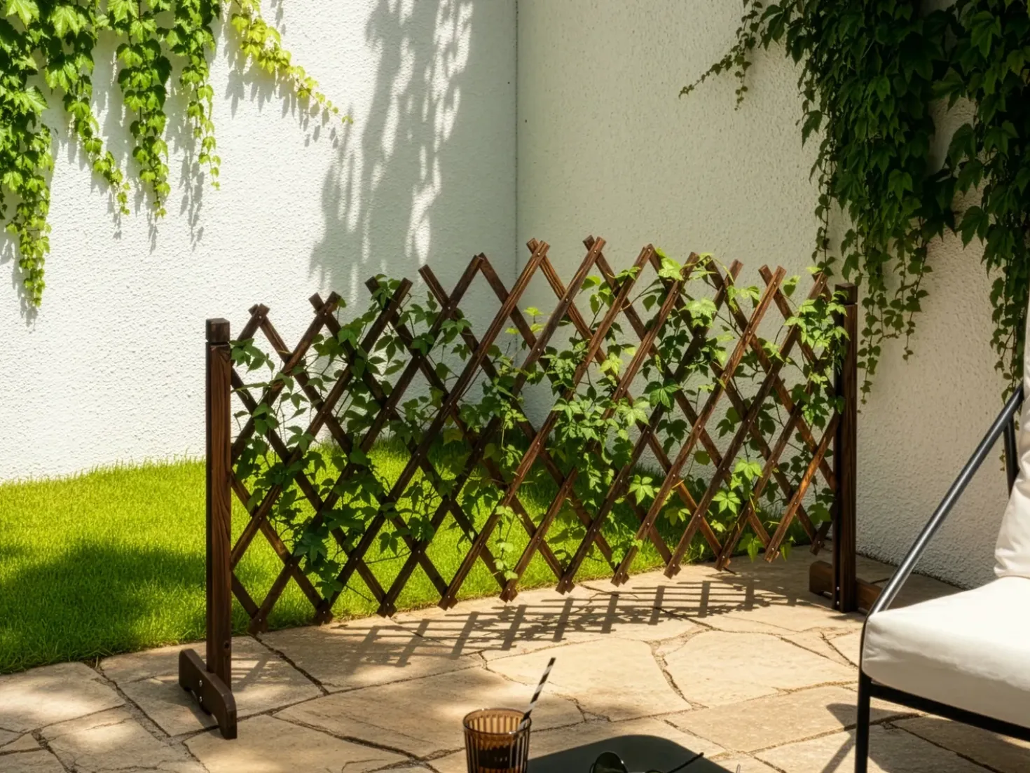 Pergola da giardino PAVAROLO Estensibile Marrone scuro
