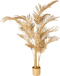 Pianta artificiale ARECA PALM 160 cm Oro