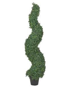 Pianta artificiale BOXWOOD SPIRAL TREE 120 cm Verde