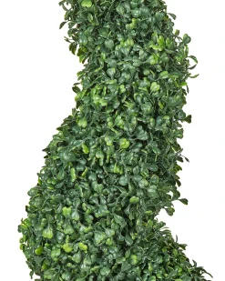 Pianta artificiale BOXWOOD SPIRAL TREE 120 cm Verde