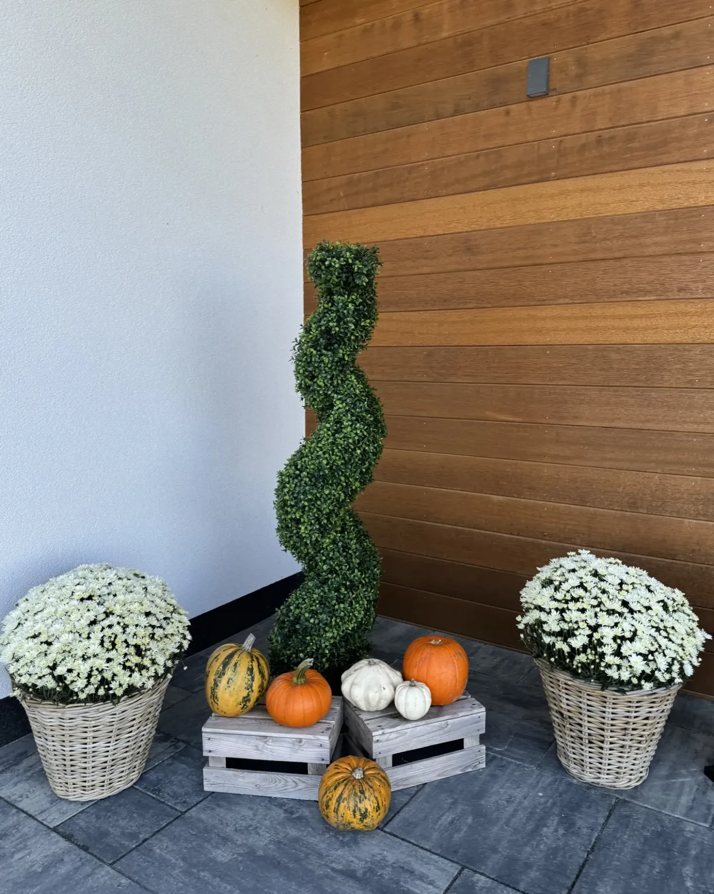 Pianta artificiale BUXUS SPIRAL TREE 98 cm Verde