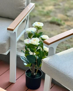 Pianta artificiale CAMELLIA 60 cm Verde