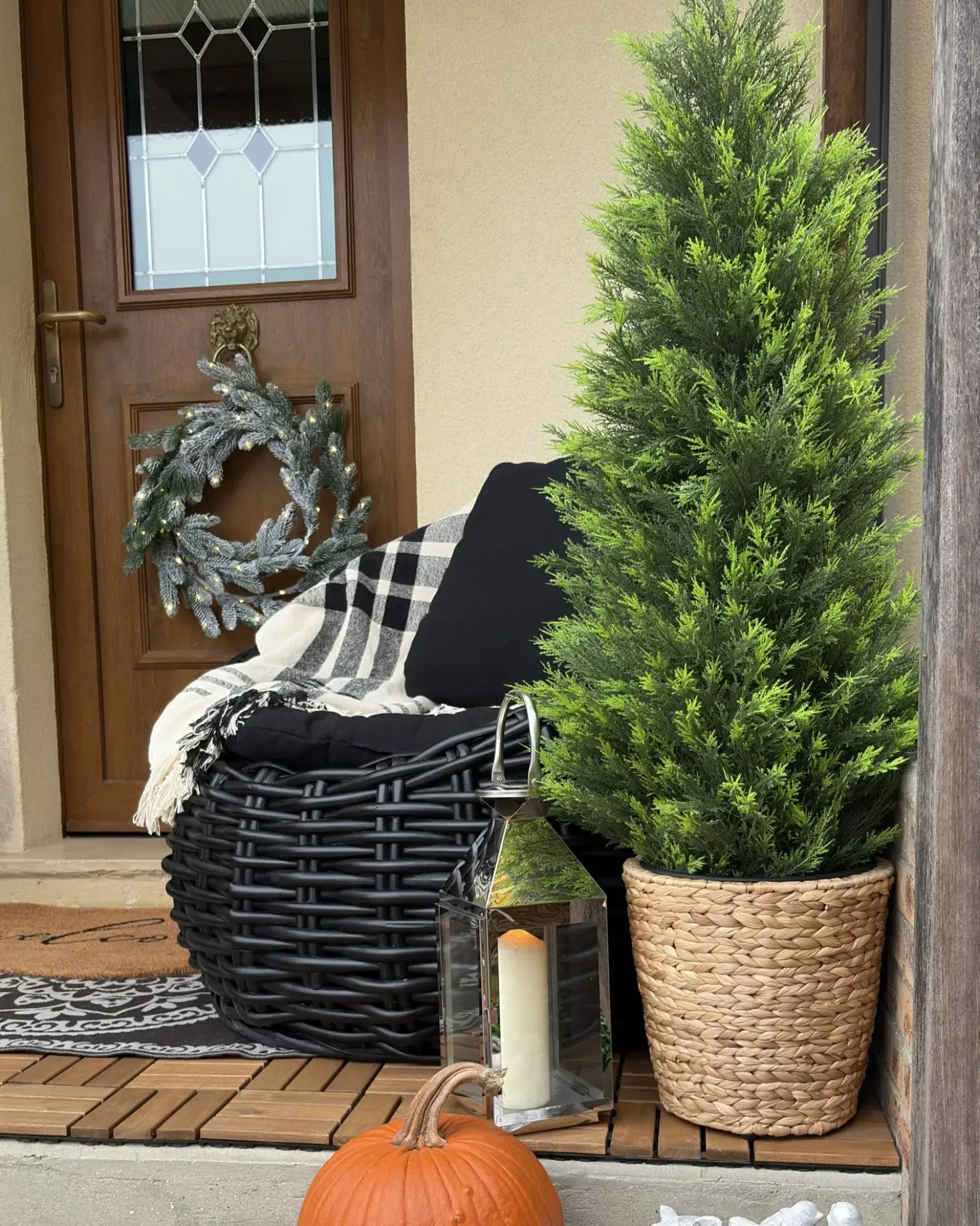 Pianta artificiale CEDAR TREE 120 cm Verde