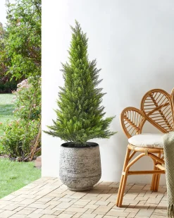 Pianta artificiale CEDAR TREE 120 cm Verde