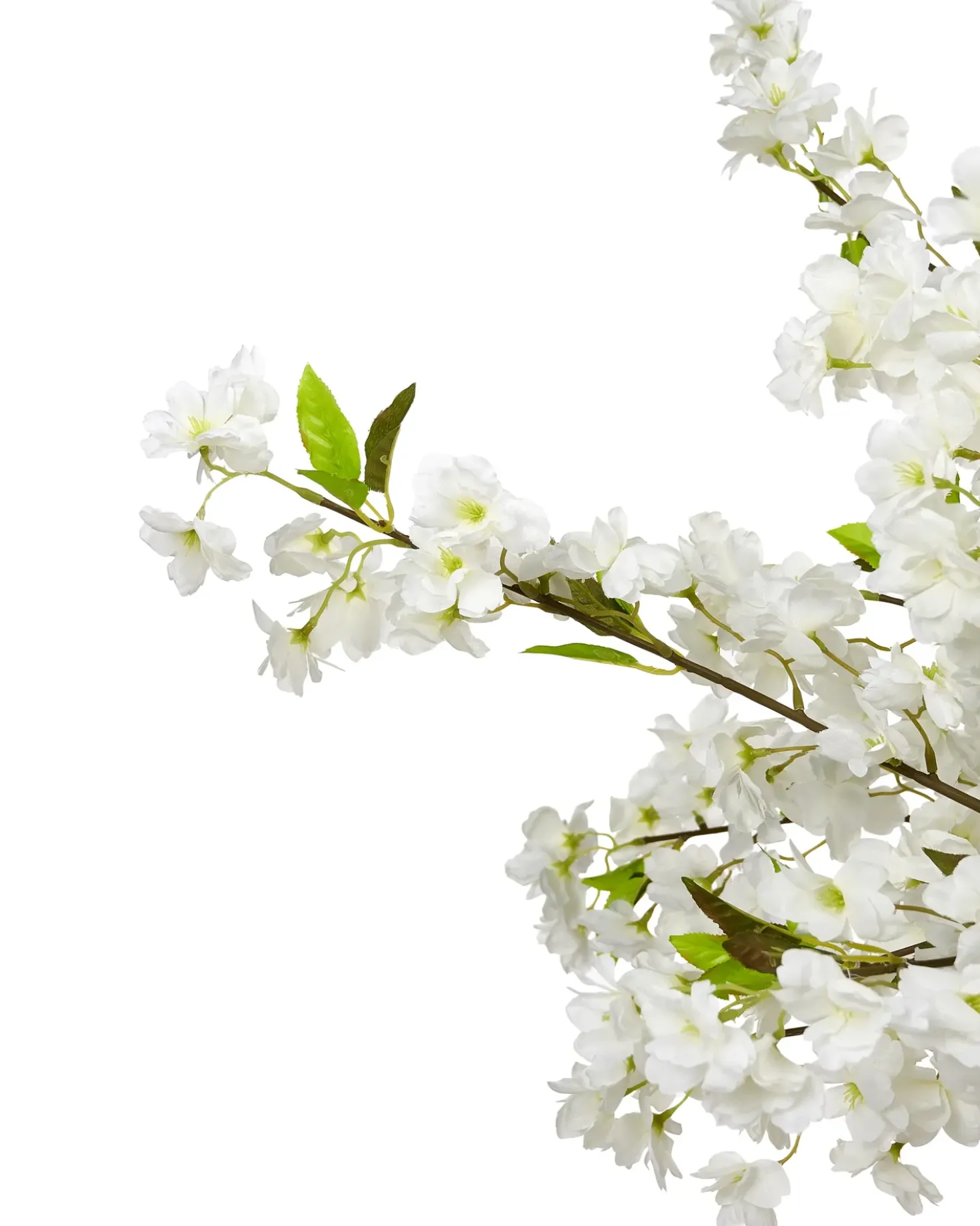 Pianta artificiale CHERRY TREE 180 cm Bianco