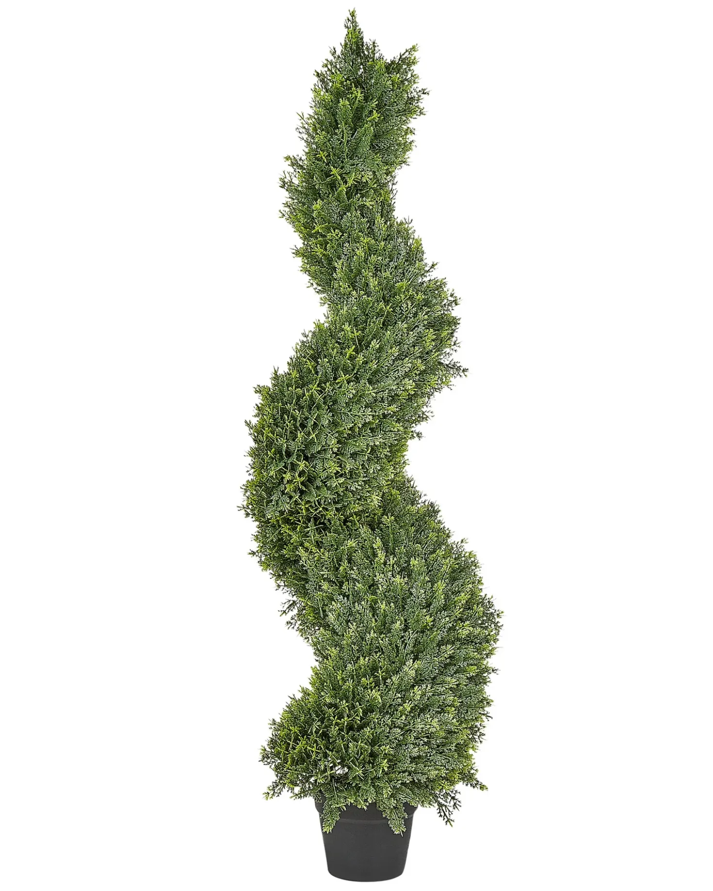 Pianta artificiale CYPRESS SPIRAL TREE 126 cm Verde