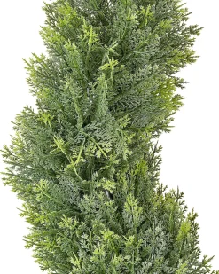 Pianta artificiale CYPRESS SPIRAL TREE 126 cm Verde
