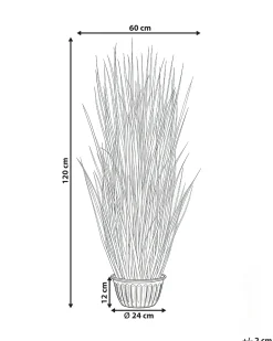 Pianta artificiale GRASS 120 cm Verde