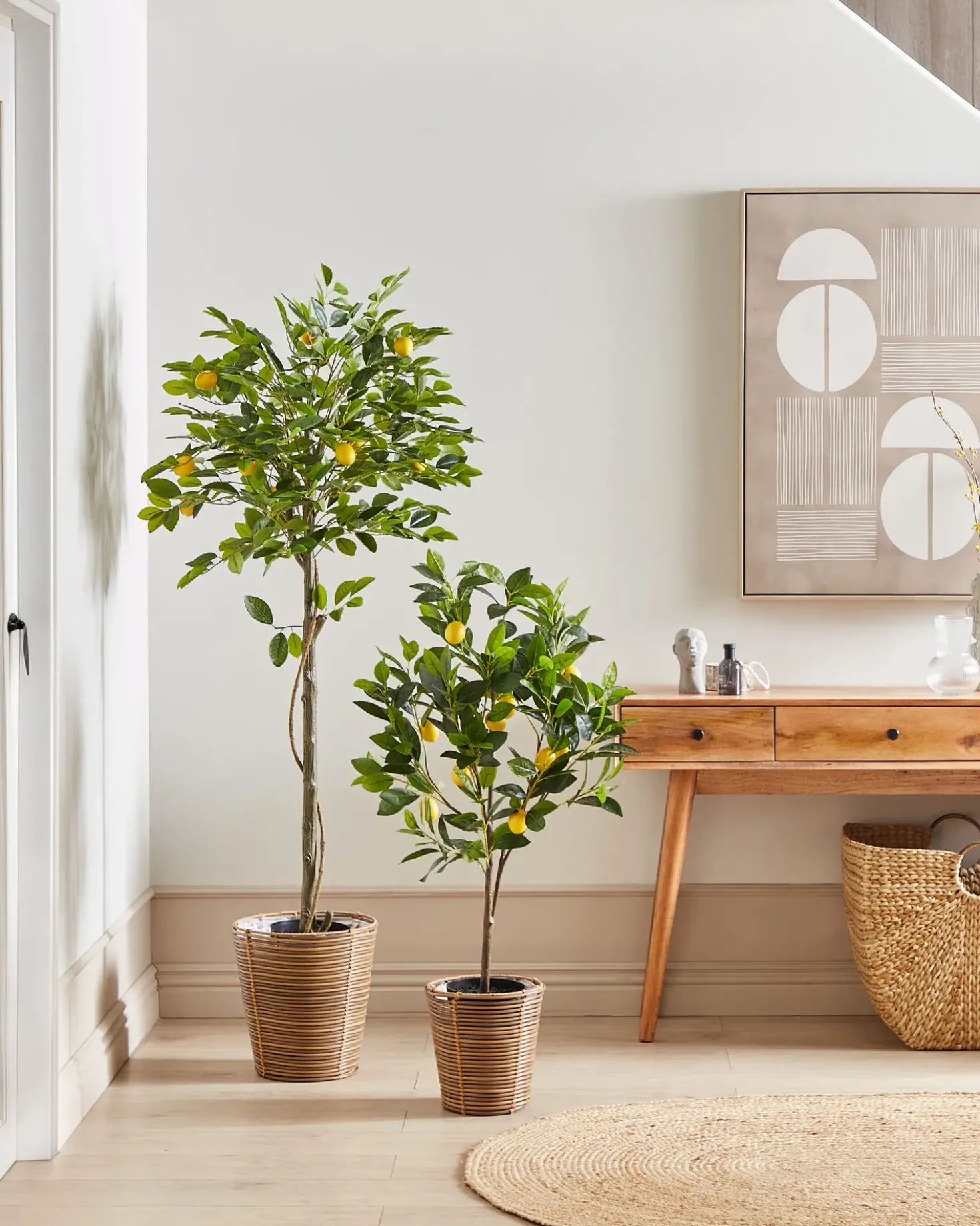 Pianta artificiale LEMON TREE 105 cm Verde