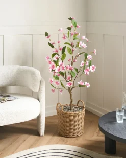 Pianta artificiale MAGNOLIA TREE 128 cm Verde
