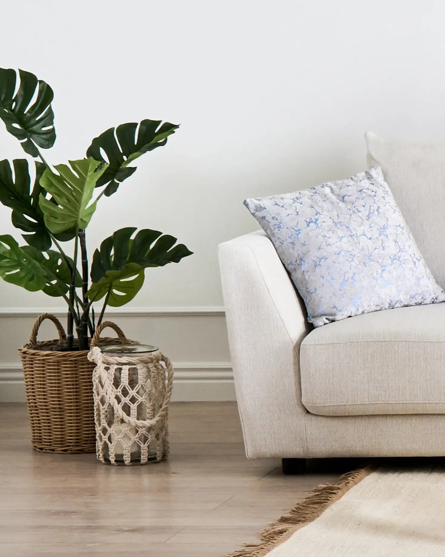 Pianta artificiale MONSTERA PLANT 113 cm Verde
