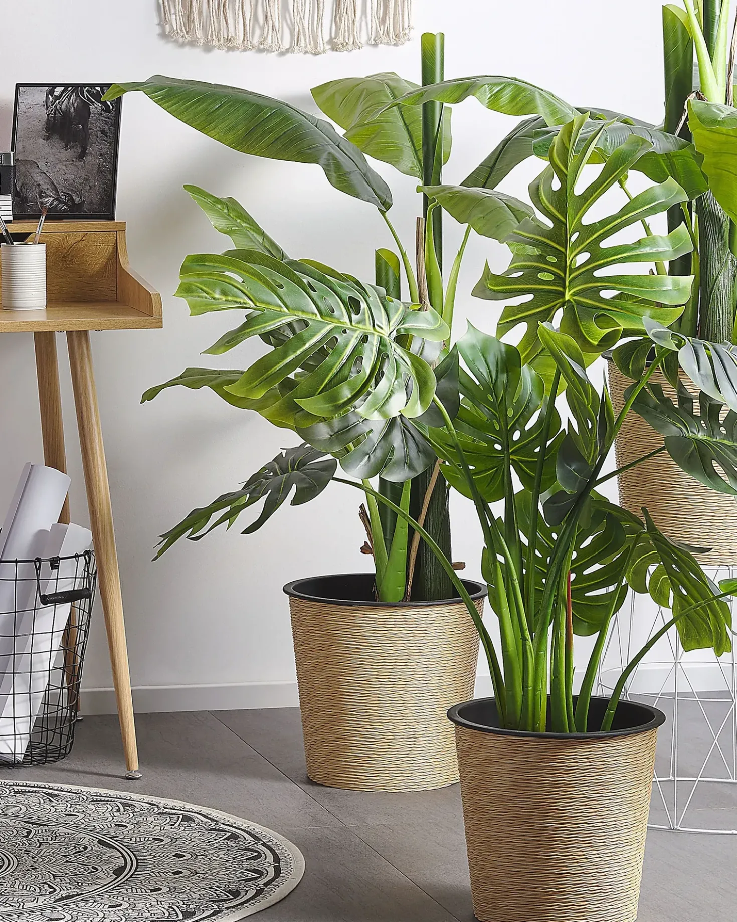 Pianta artificiale MONSTERA PLANT 113 cm Verde