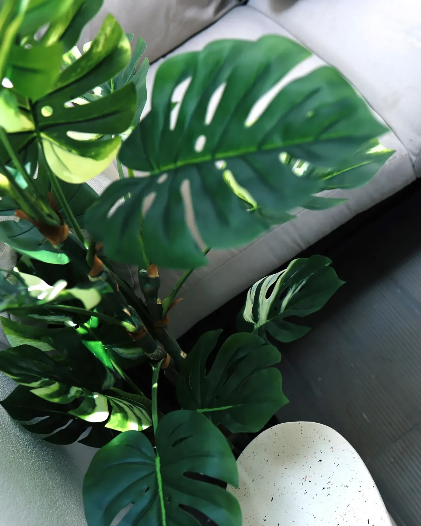 Pianta artificiale MONSTERA PLANT 135 cm Verde