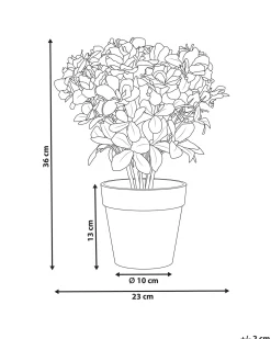 Pianta artificiale NOVELLA 36 cm Rosa