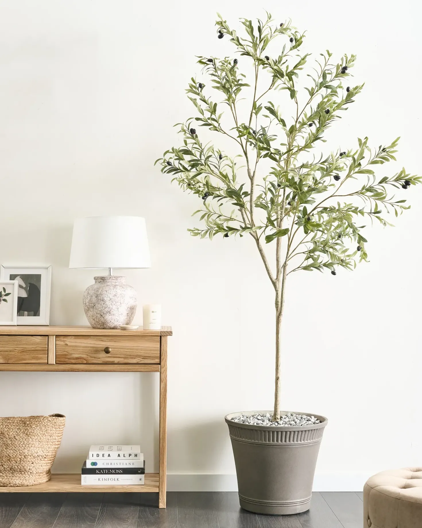 Pianta artificiale OLIVE TREE 178 cm Verde