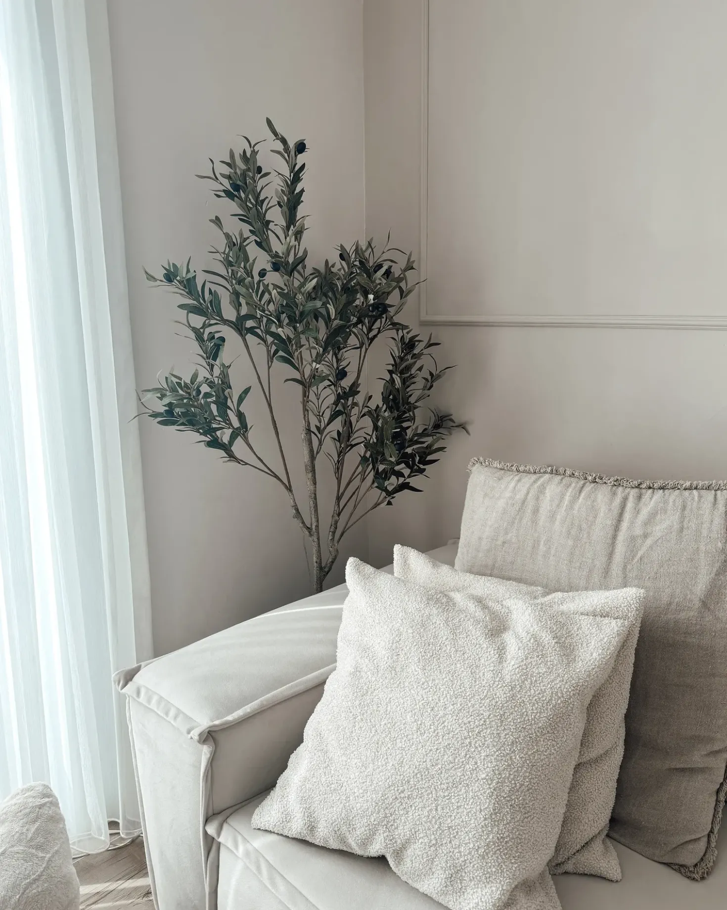 Pianta artificiale OLIVE TREE 153 cm Verde