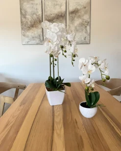 Pianta artificiale ORCHID 42 cm Bianco