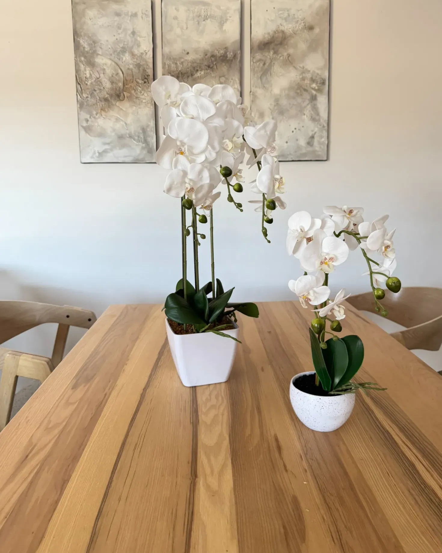 Pianta artificiale ORCHID 42 cm Bianco