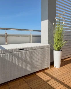 Pianta artificiale POMPOM GRASS 120 cm Verde