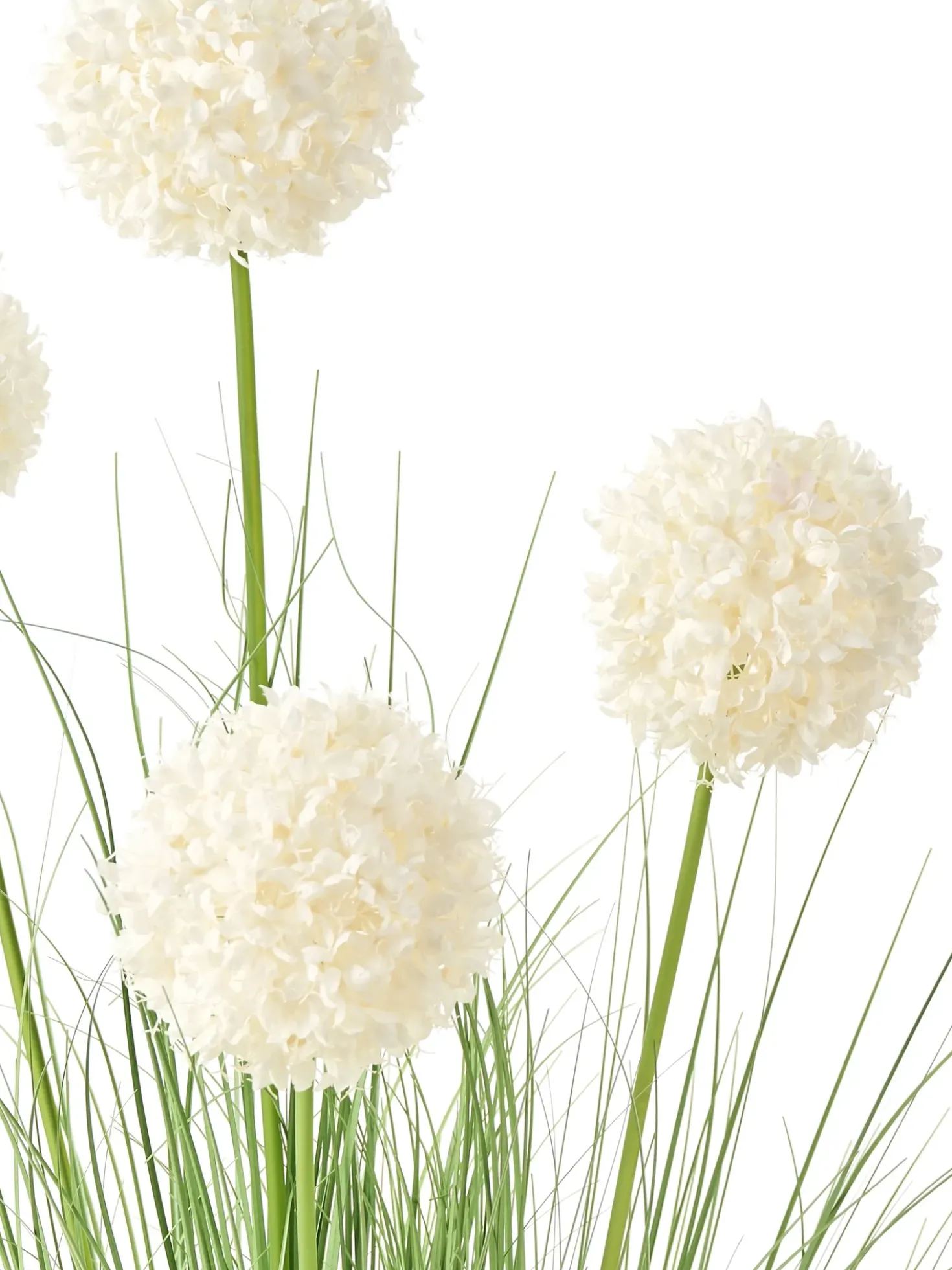 Pianta artificiale SNOWBALL BUSH 120 cm Bianco