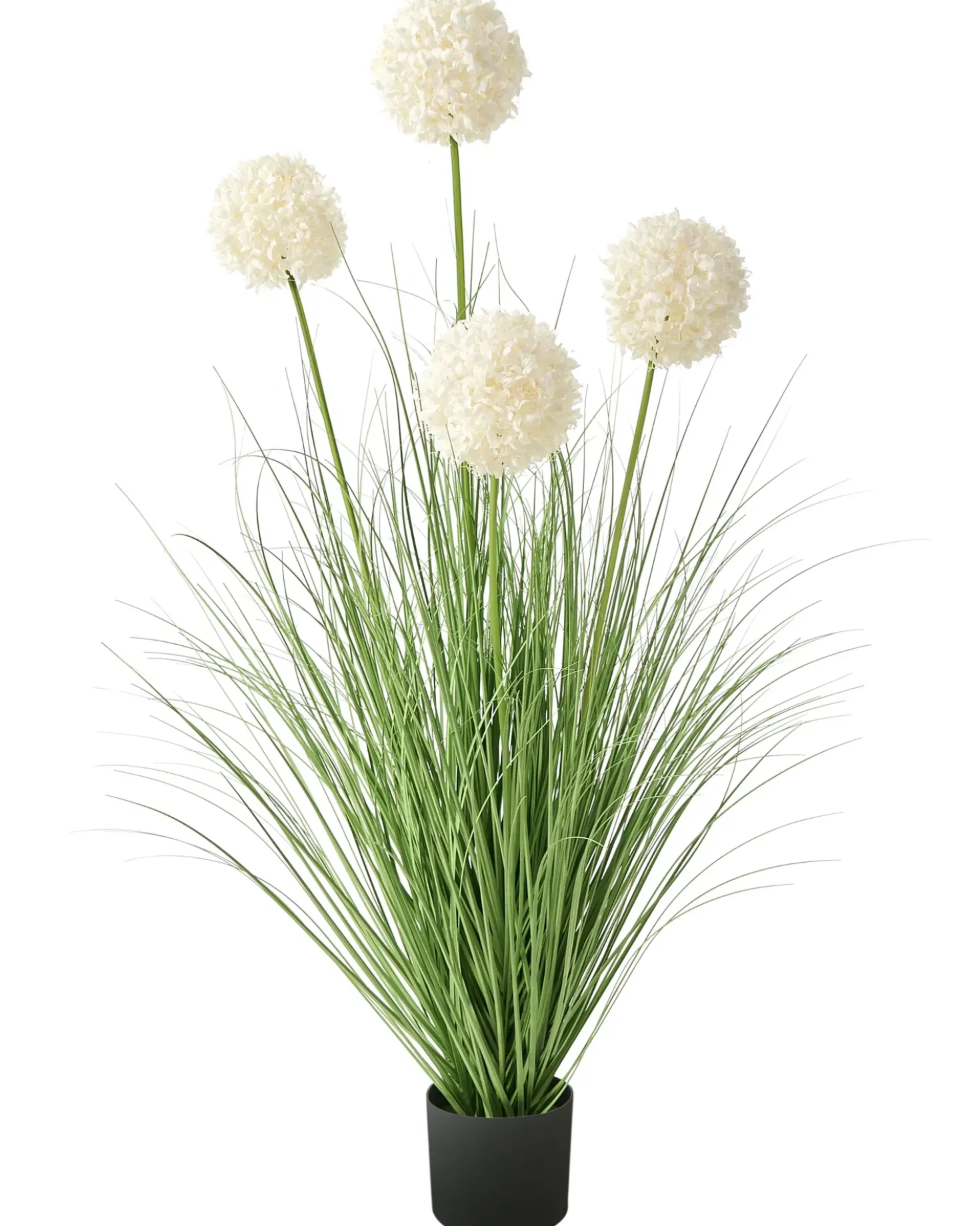 Pianta artificiale SNOWBALL BUSH 120 cm Bianco