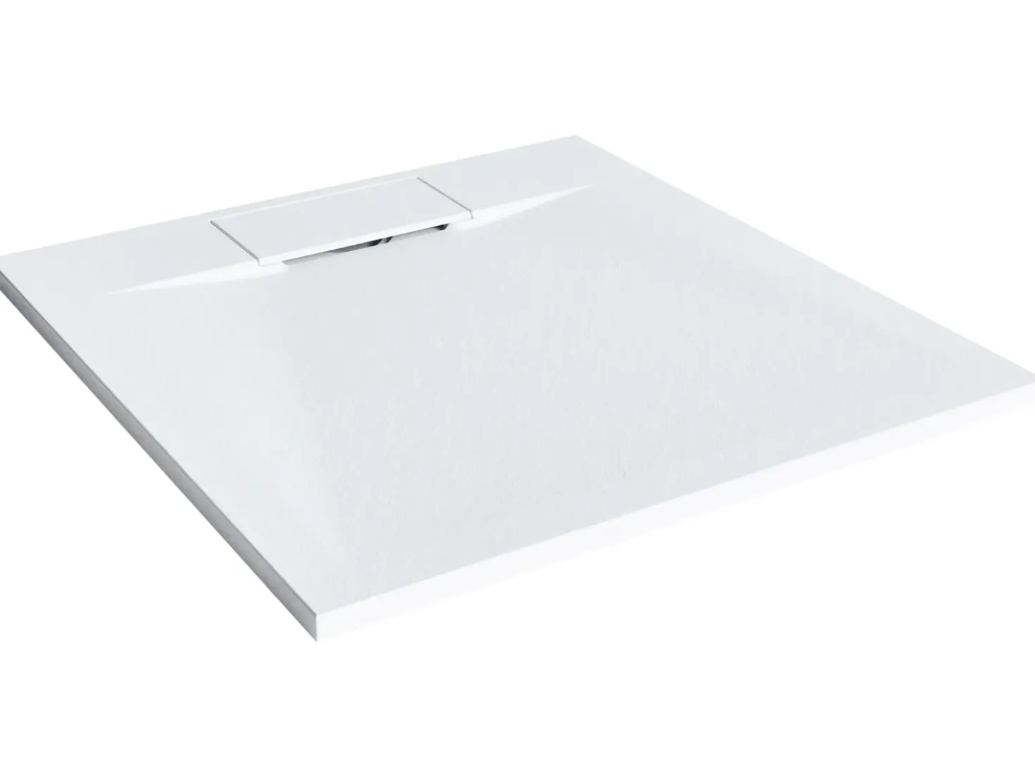 Piatto doccia AZZURRO 80 x 80 x 3 cm Bianco
