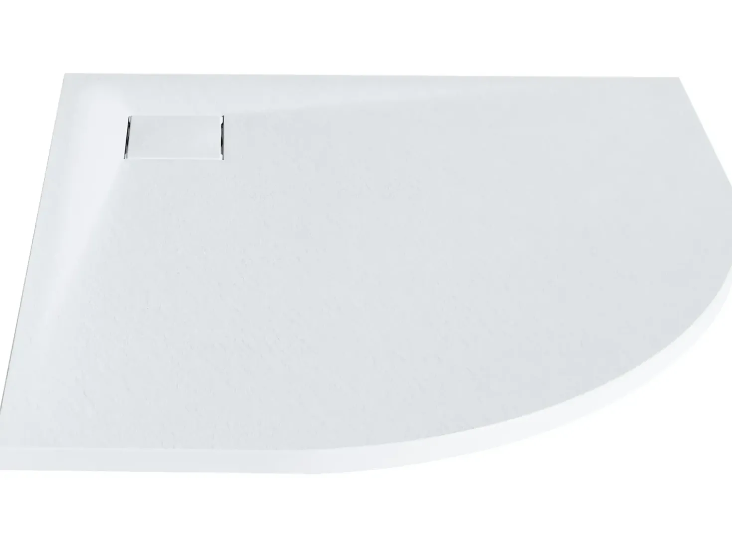 Piatto doccia PARON 80 x 80 x 3 cm Bianco