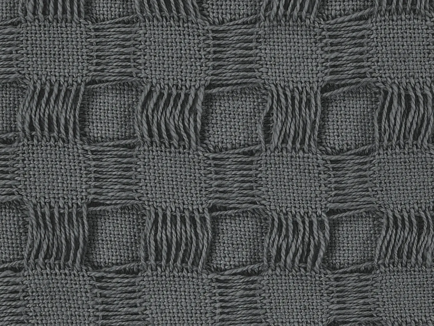 Piumone BERE Cotone 200 x 220 cm Grigio scuro