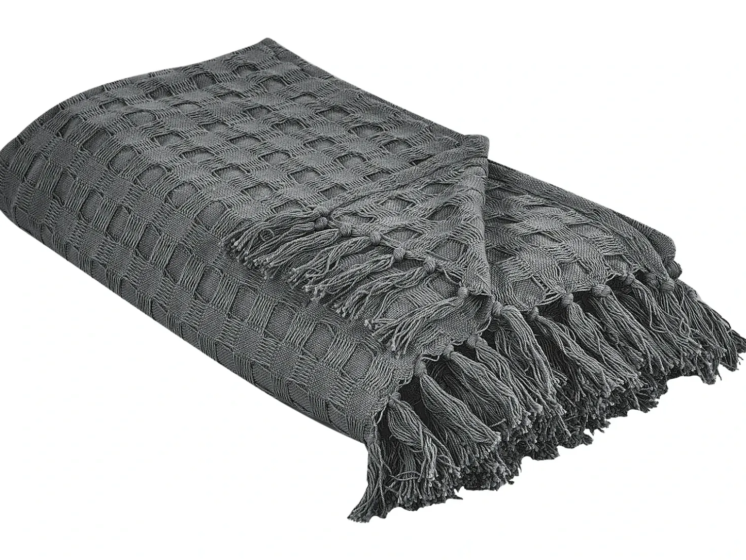 Piumone BERE Cotone 200 x 220 cm Grigio scuro
