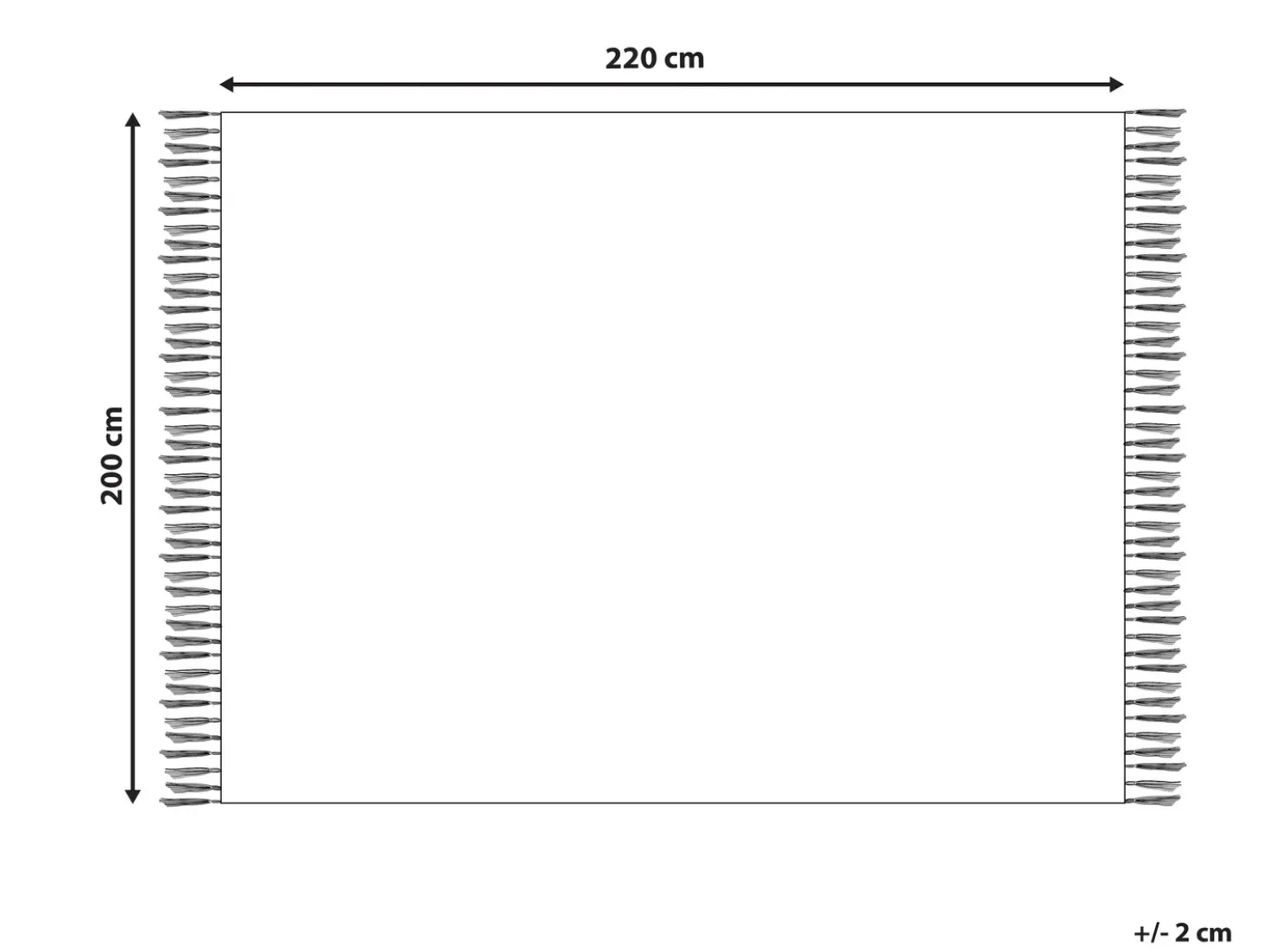 Piumone BERE Cotone 200 x 220 cm Grigio scuro
