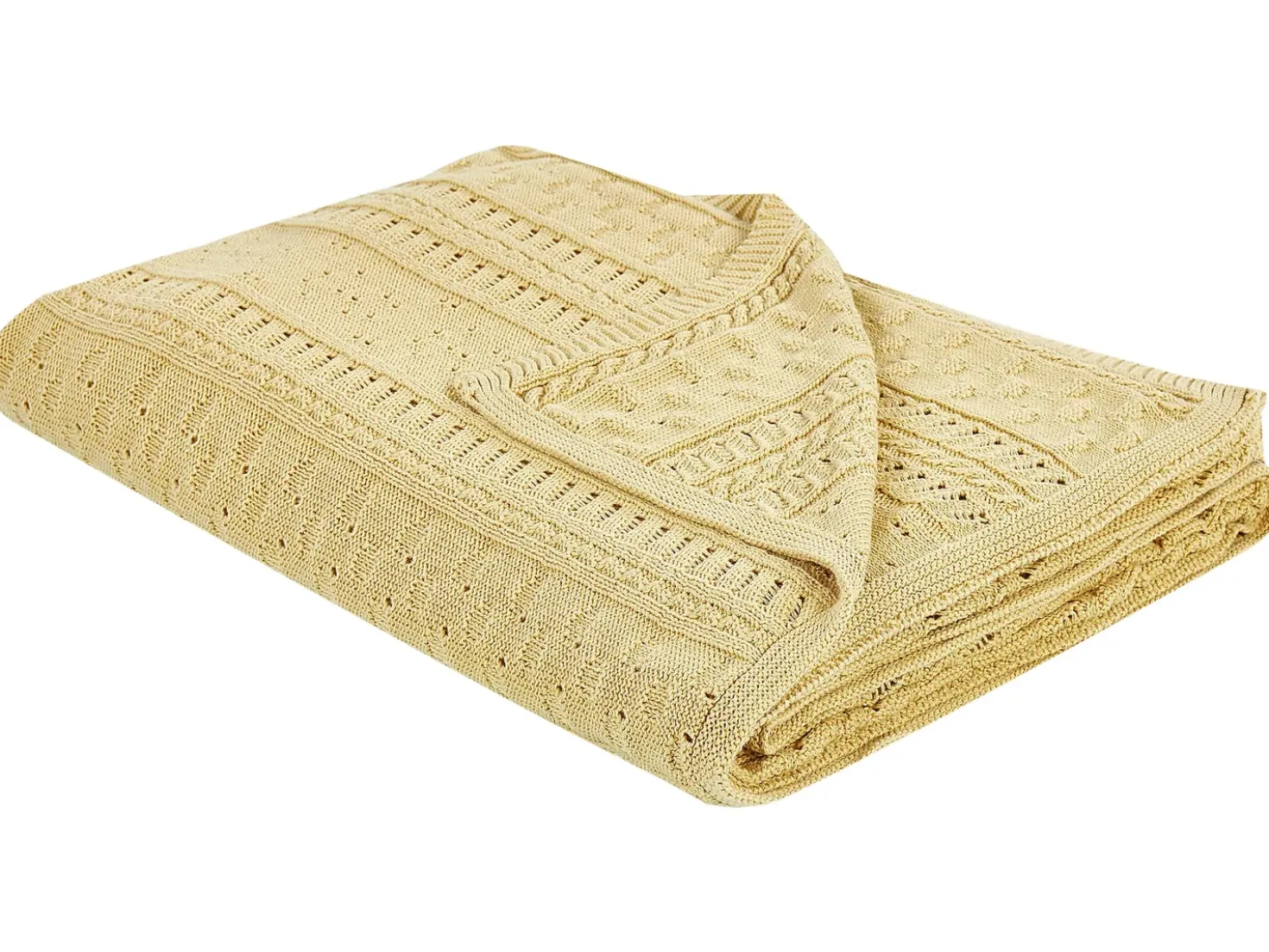 Piumone DAULET Cotone 150 x 200 cm Giallo