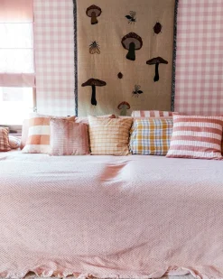 Piumone HATTON Cotone 220 x 240 cm Rosa pastello
