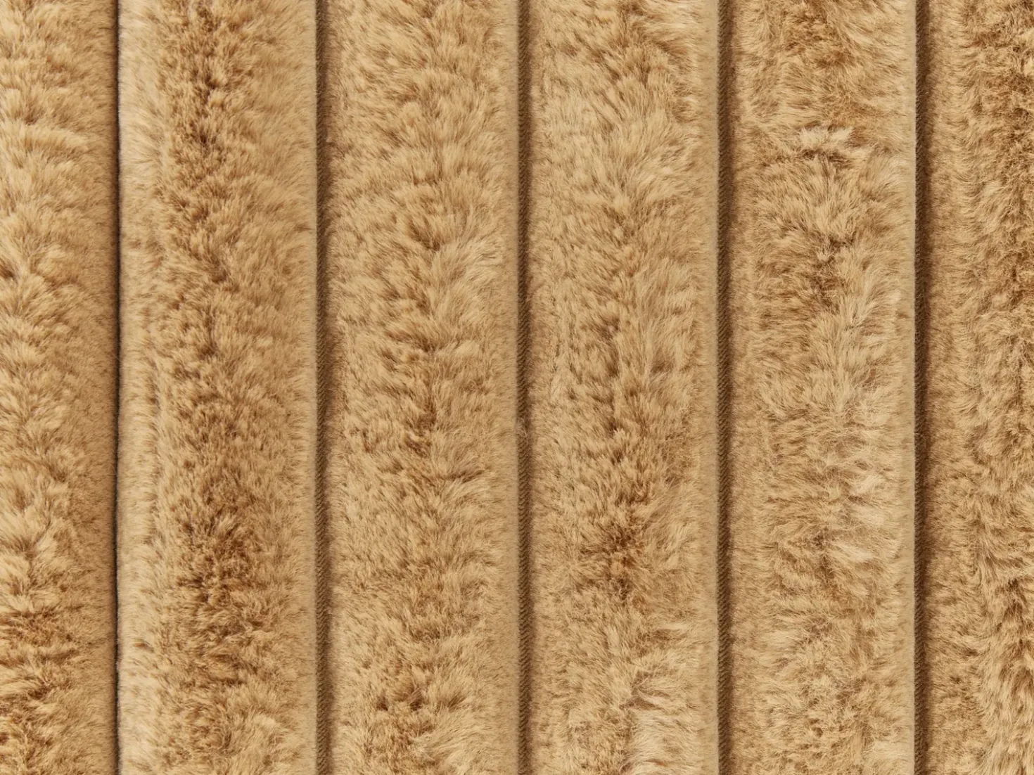 Piumone RAKYA Finta pelliccia 200 x 220 cm Marrone chiaro