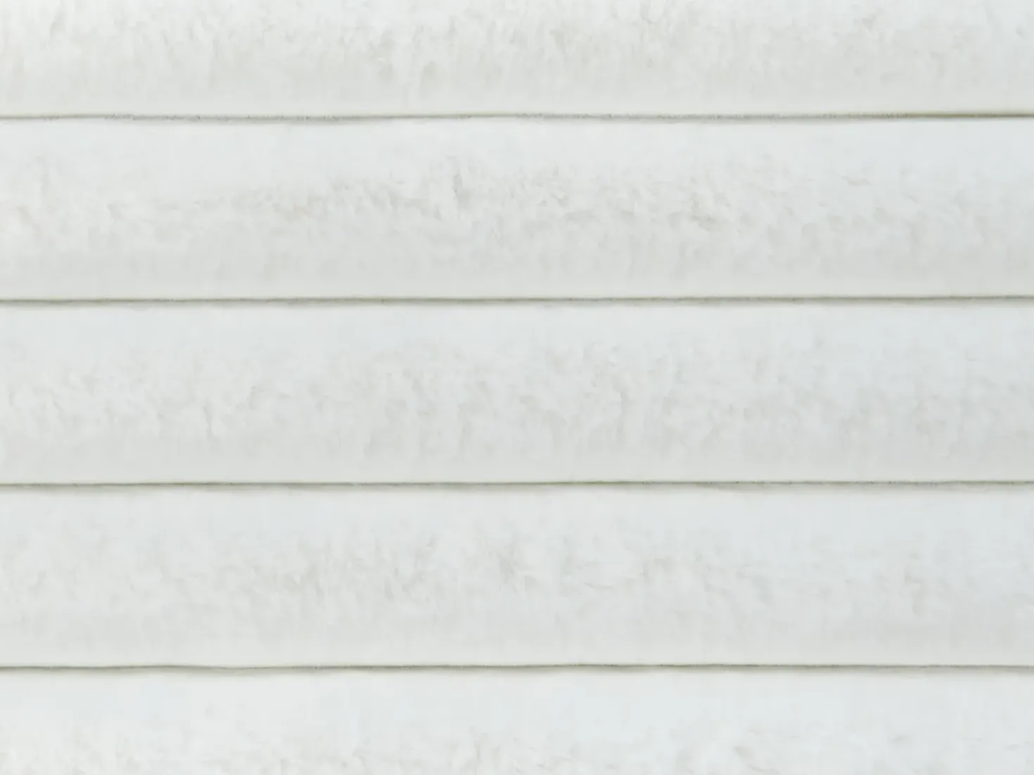 Piumone RAKYA Finta pelliccia 150 x 200 cm Bianco