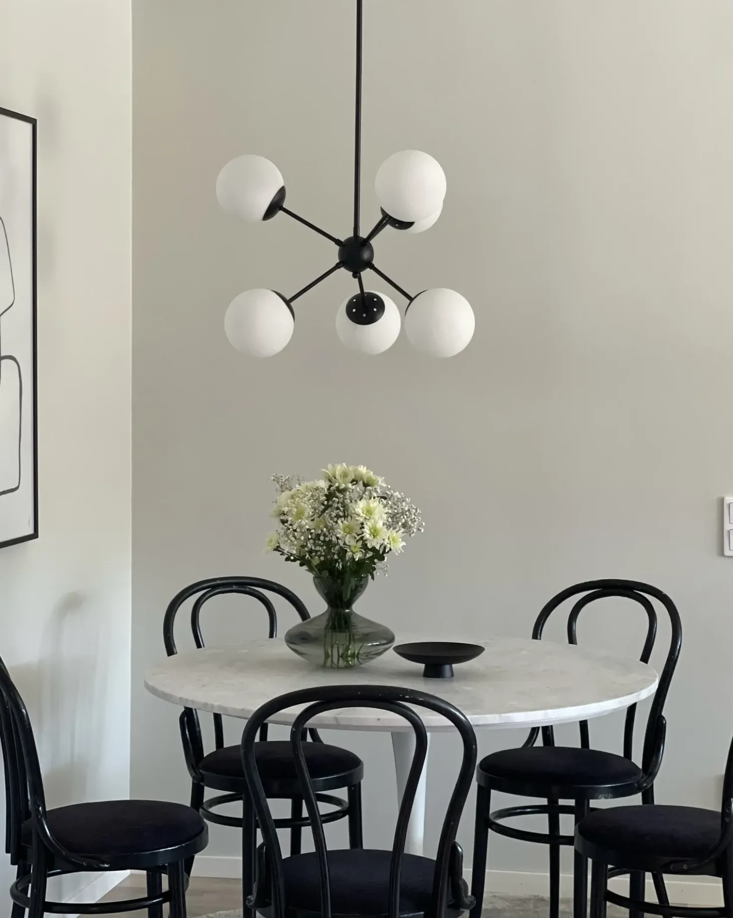 Plafoniera ADAWRO Metallo Nero/Bianco