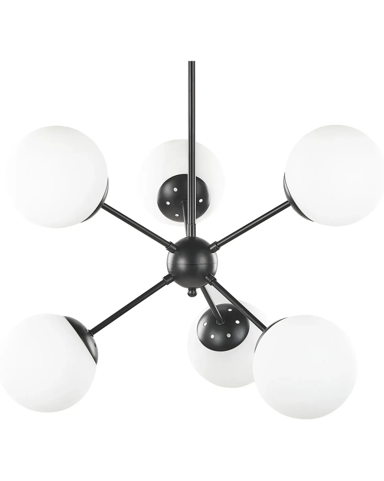 Plafoniera ADAWRO Metallo Nero/Bianco