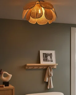 Plafoniera CHIREDZI Rattan Naturale