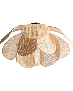 Plafoniera CHIREDZI Rattan Naturale