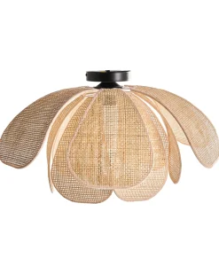 Plafoniera CHIREDZI Rattan Naturale